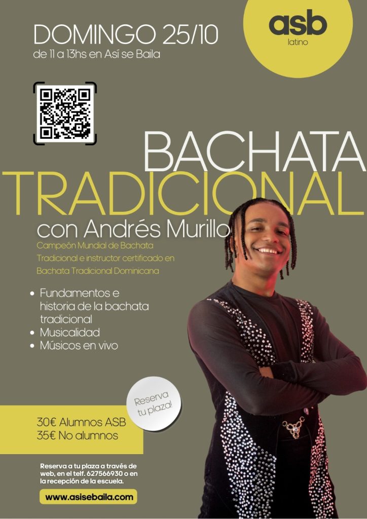 Taller de Bachata Tradicional Dominicana