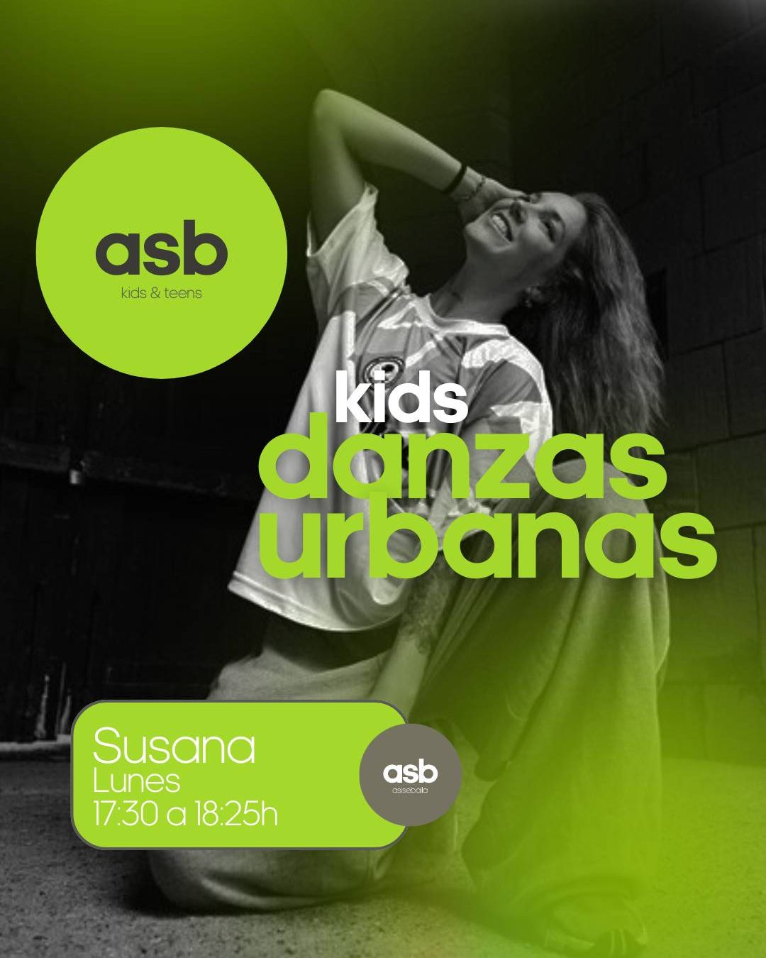 danzas urbanas kids lunes